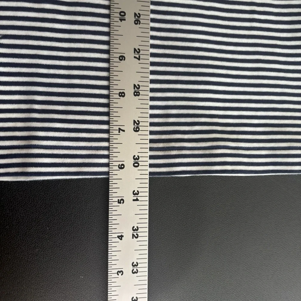 Polo By Ralph Lauren Men's Polo-Navy/White Stripe- Classic Fit XL. Cotton‎